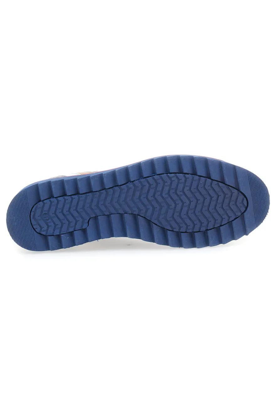 Scarpe Stringate Blu In Vera Pelle Made in Italy Pittarello Plus PT325