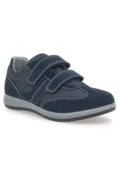 Scarpe Stringate Blu in Vera Pelle Made In Italy Imac 751571760109
