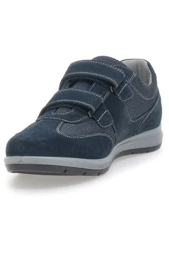 Scarpe Stringate Blu in Vera Pelle Made In Italy Imac 751571760109