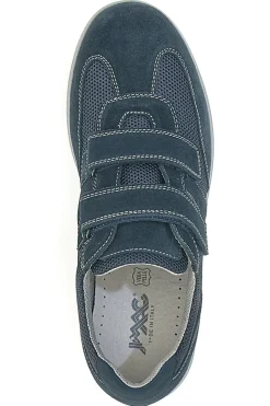 Scarpe Stringate Blu in Vera Pelle Made In Italy Imac 751571760109