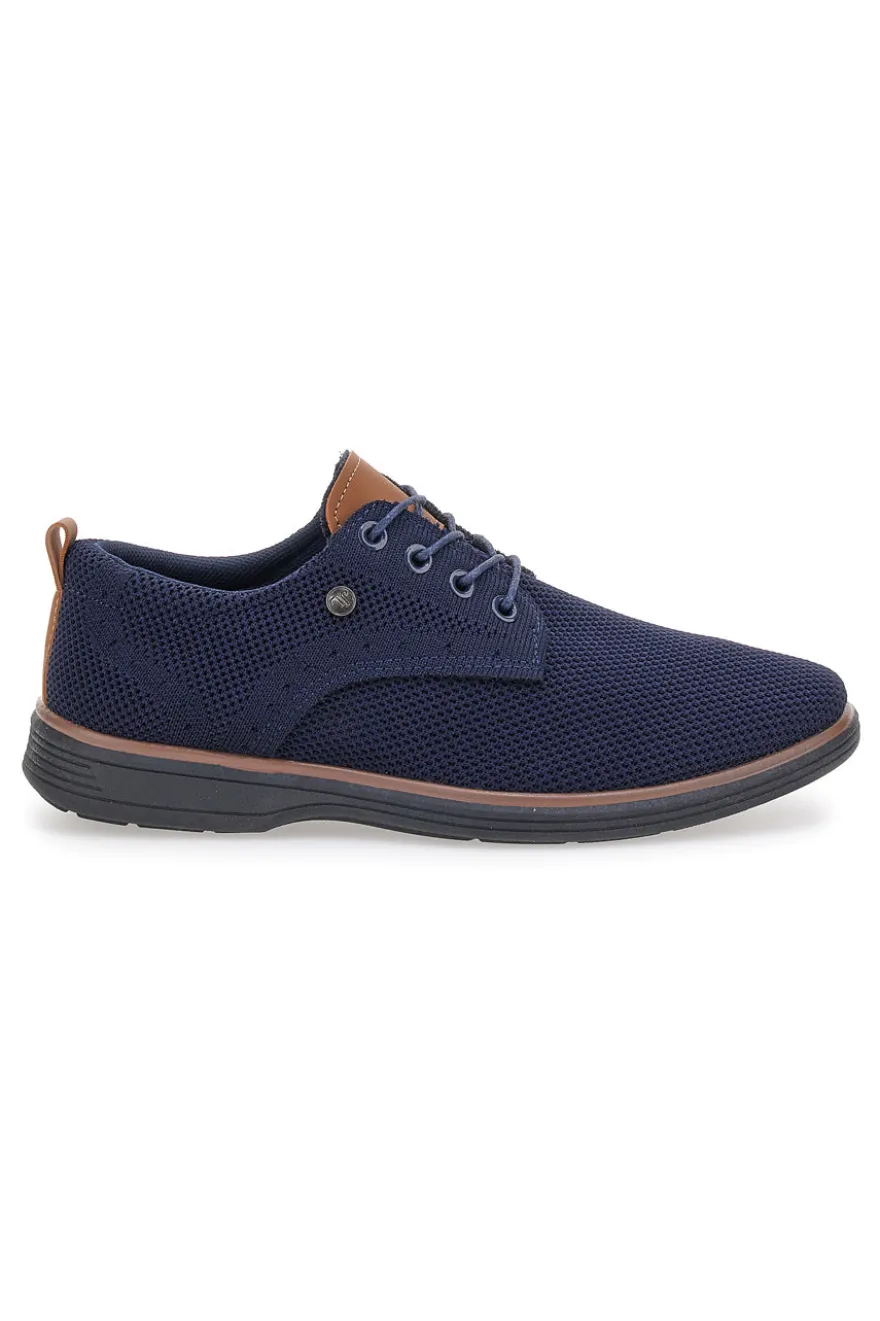 Scarpe Stringate Blu Johes Land 411205