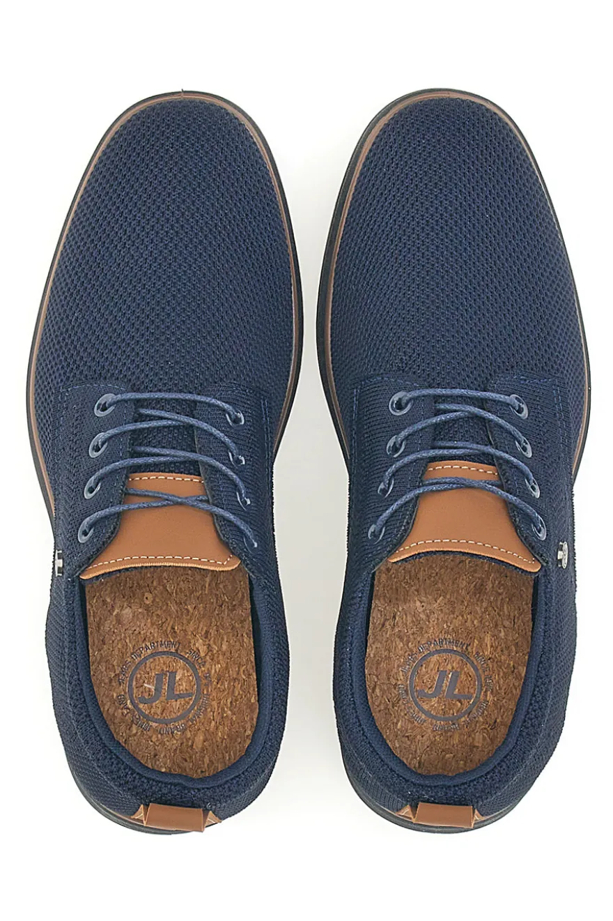 Scarpe Stringate Blu Johes Land 411205