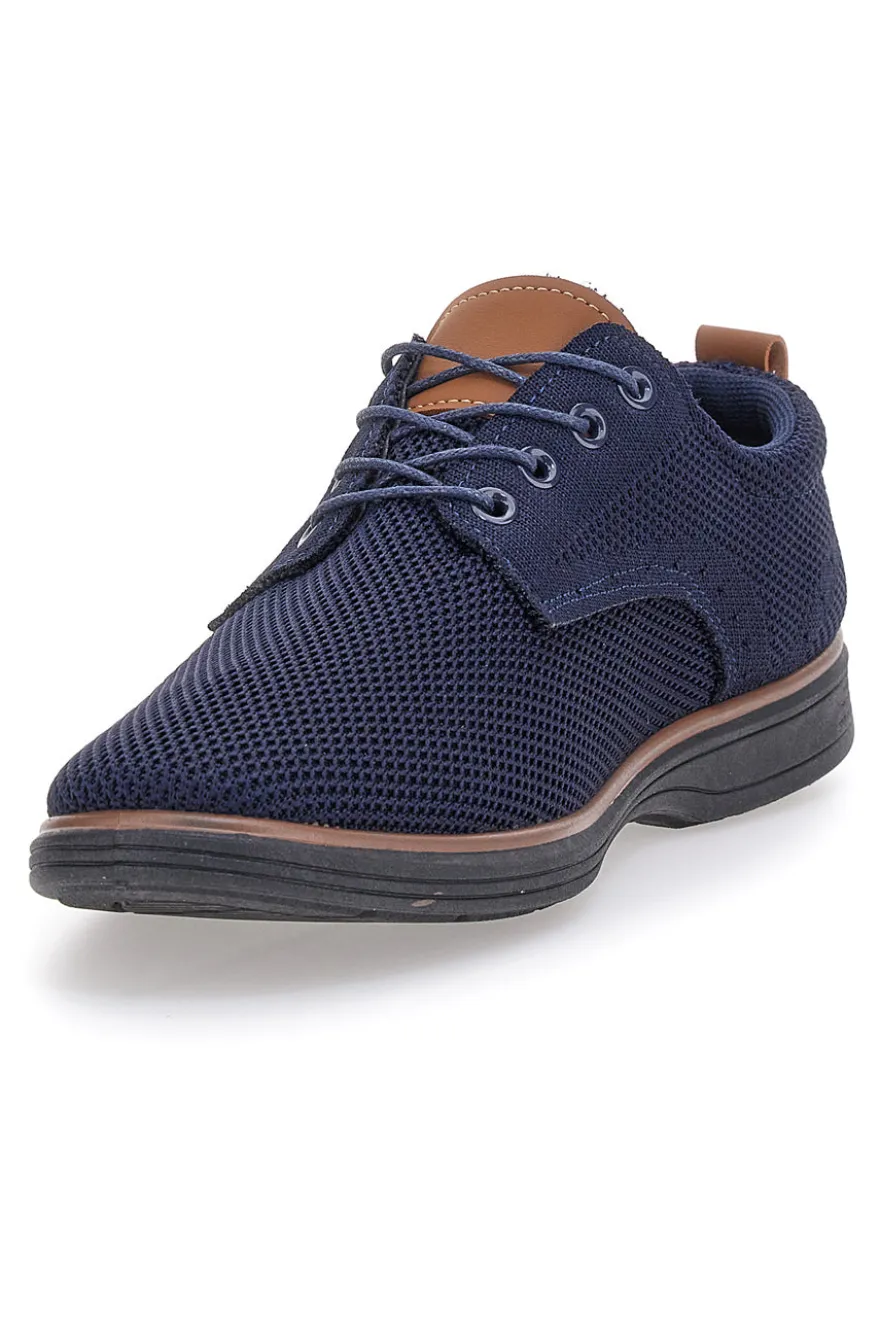 Scarpe Stringate Blu Johes Land 411205