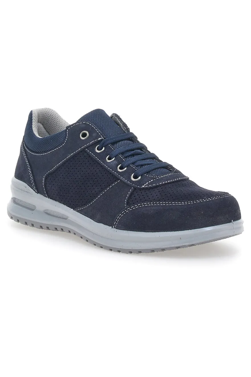 Scarpe Stringate Blu Made in Italy 23