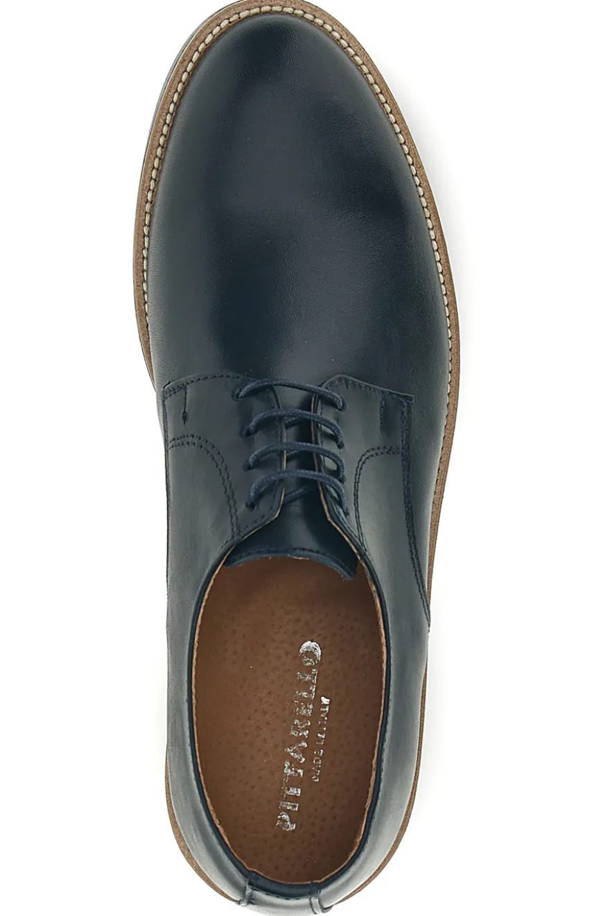 Scarpe stringate Blu scuro design classico Pittarello 600