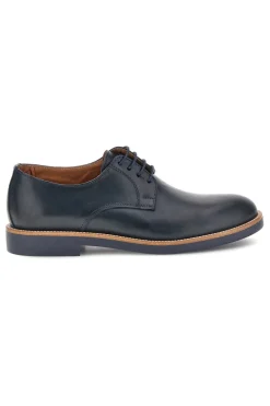 Scarpe stringate Blu scuro design classico Pittarello 600
