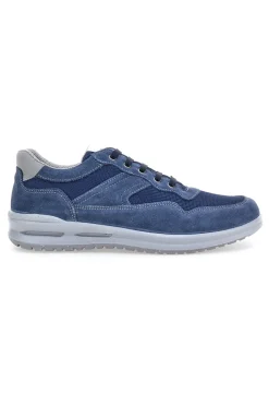 Scarpe stringate blu soft back sole energy Marco brandi 308