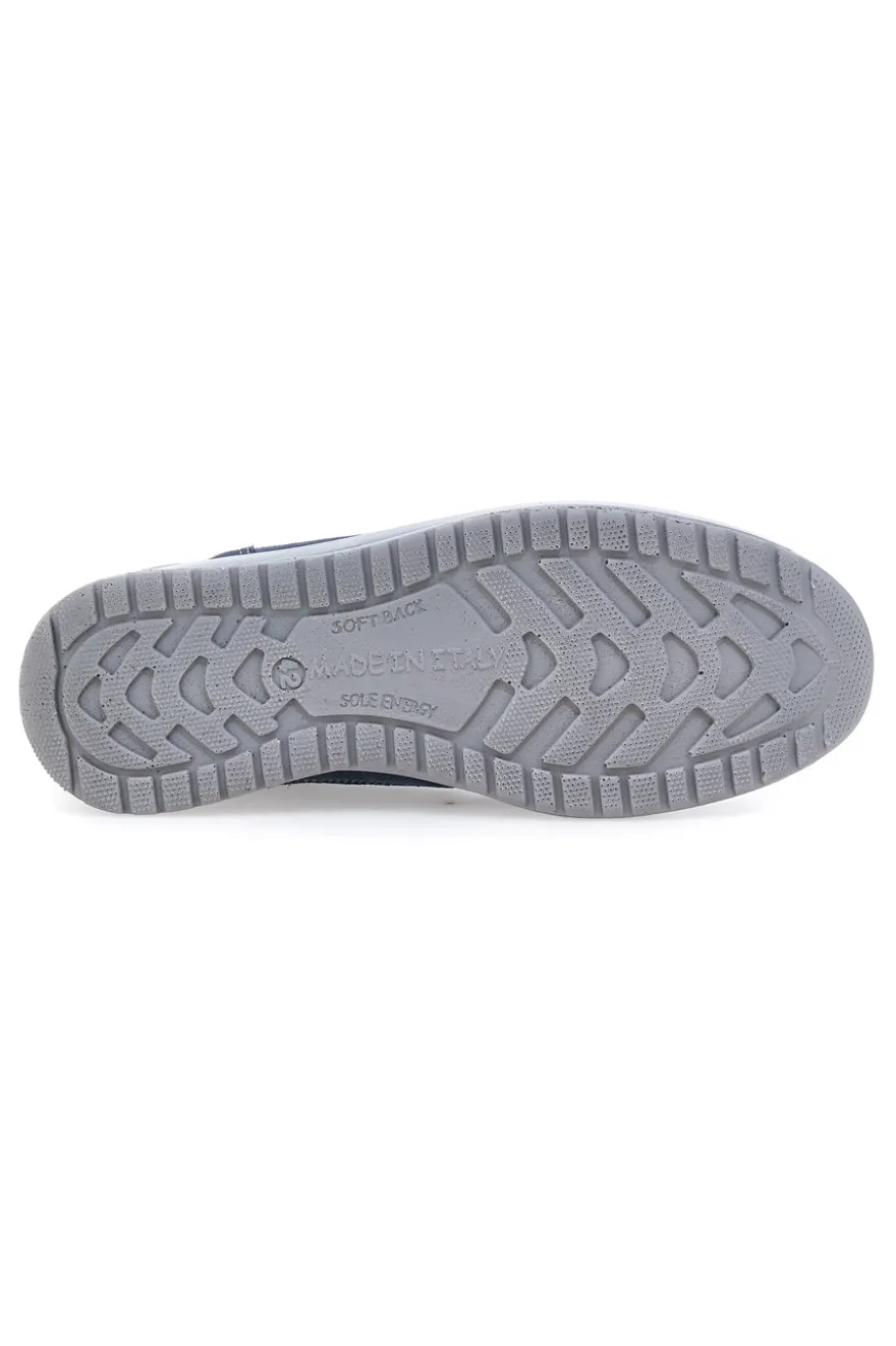 Scarpe stringate blu soft back sole energy Marco brandi 308