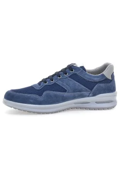 Scarpe stringate blu soft back sole energy Marco brandi 308