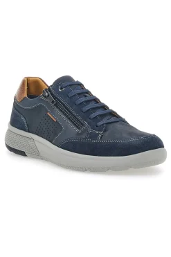 Scarpe Stringate Casual In Vera Pelle Navy Pittarello Active 2406