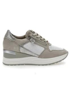 Scarpe Stringate con Platform Beige Pittarello Active 2204
