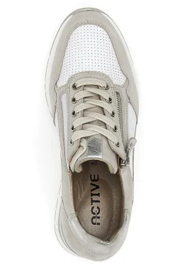 Scarpe Stringate con Platform Beige Pittarello Active 2204