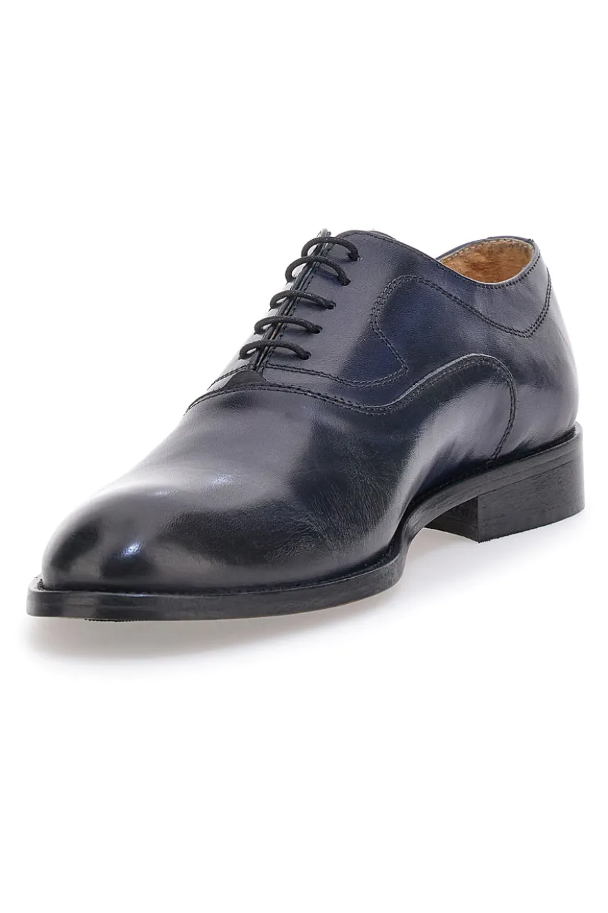 Scarpe Stringate Eleganti Blu Pittarello Plus 81