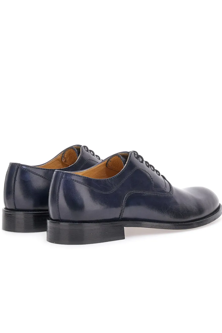 Scarpe Stringate Eleganti Blu Pittarello Plus 81