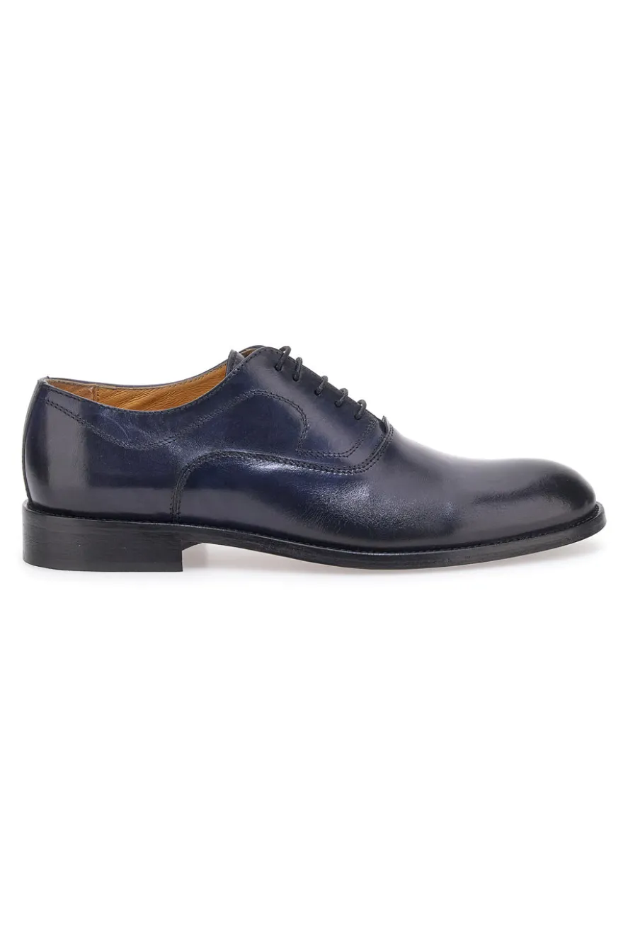 Scarpe Stringate Eleganti Blu Pittarello Plus 81