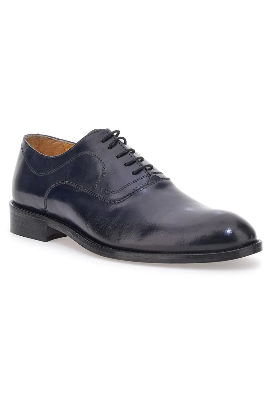 Scarpe Stringate Eleganti Blu Pittarello Plus 81