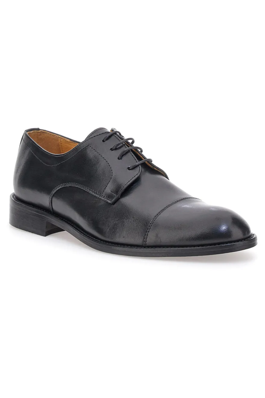 Scarpe Stringate Eleganti Nere Pittarello Plus 735