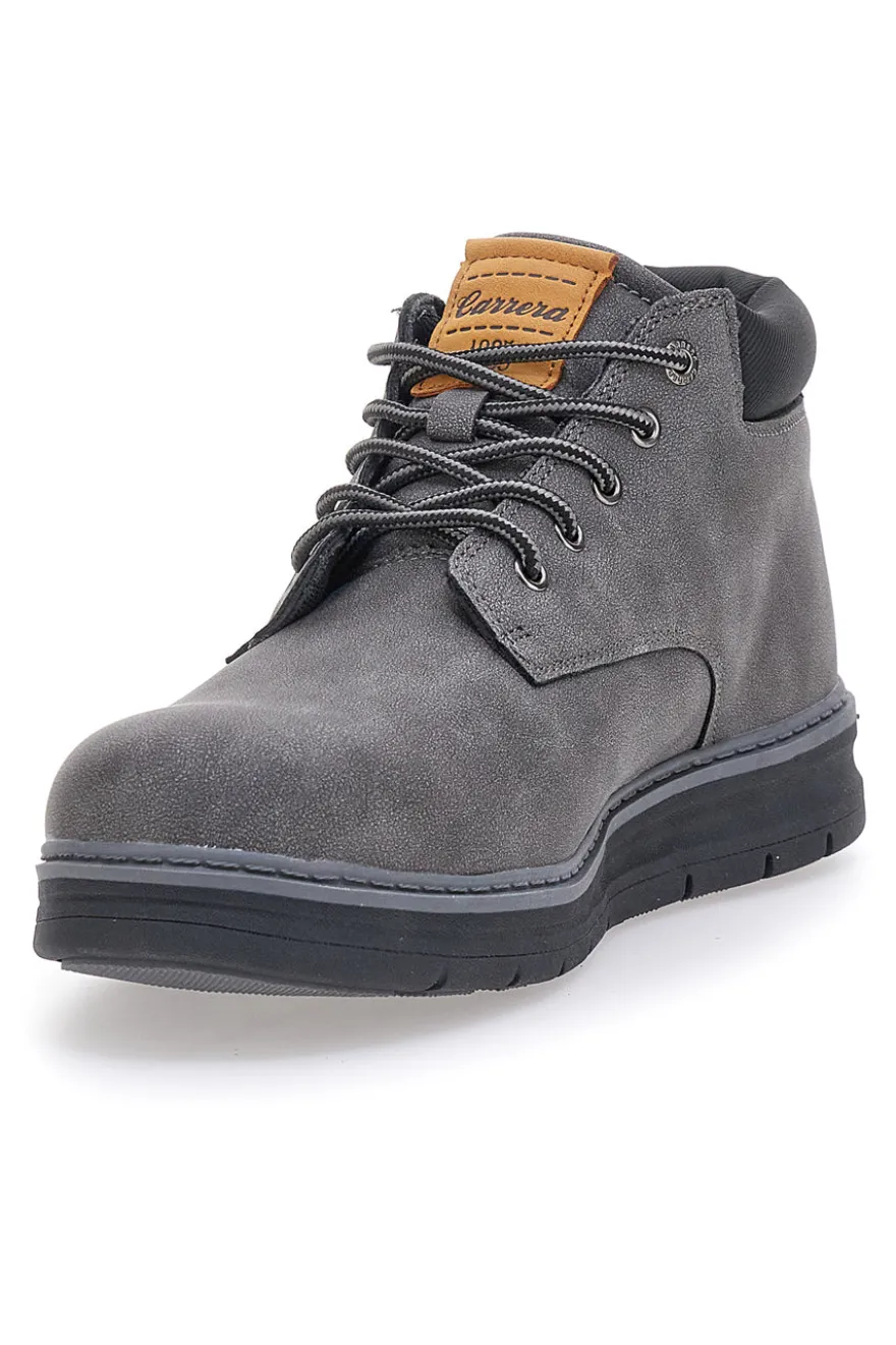 Scarpe Stringate Grigie Carrera 73503