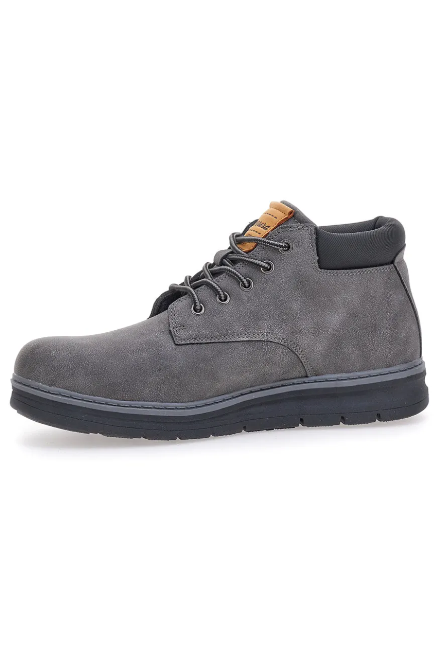 Scarpe Stringate Grigie Carrera 73503