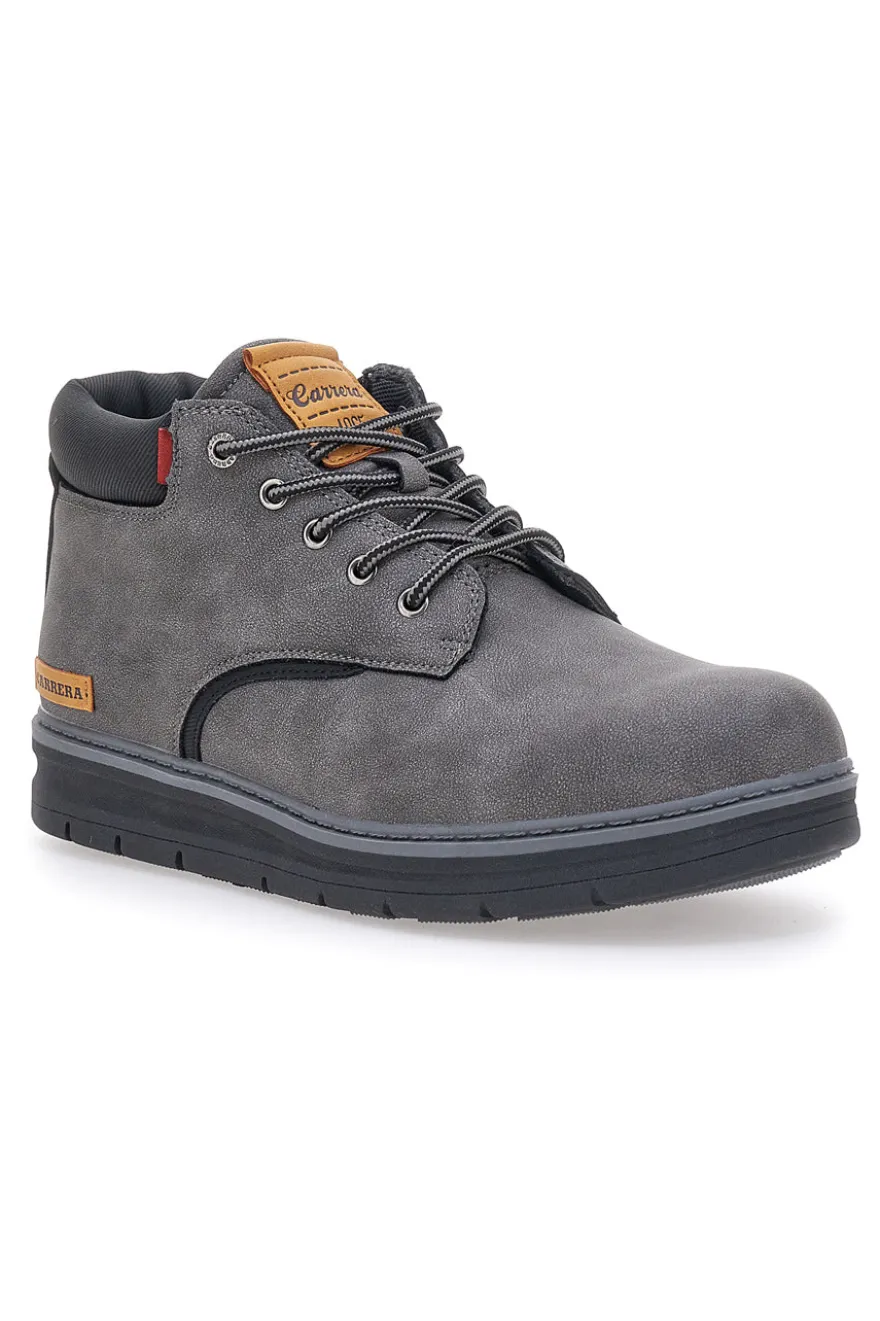 Scarpe Stringate Grigie Carrera 73503