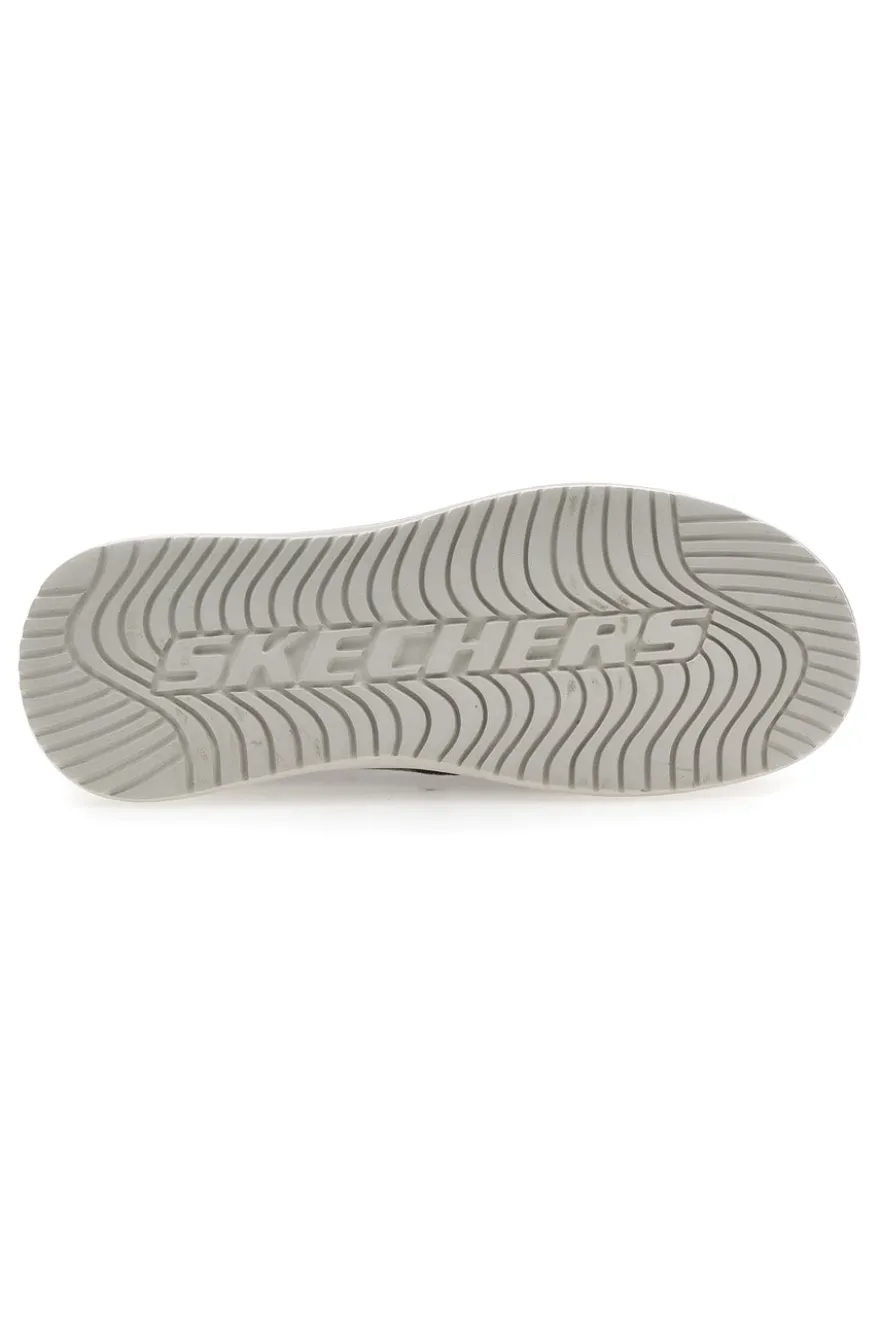 Scarpe Stringate Grigie Con Archfit e Skechers Proven Forenzo