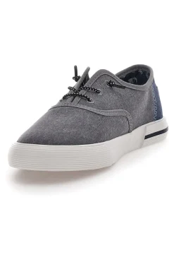 Scarpe Stringate Grigie in Tela Goodyear 41036