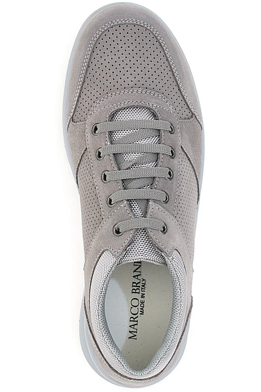 Scarpe Stringate Grigie Made In Italy Marco Brandi 23