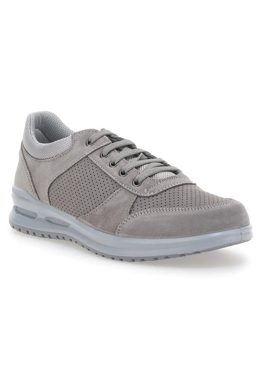 Scarpe Stringate Grigie Made In Italy Marco Brandi 23