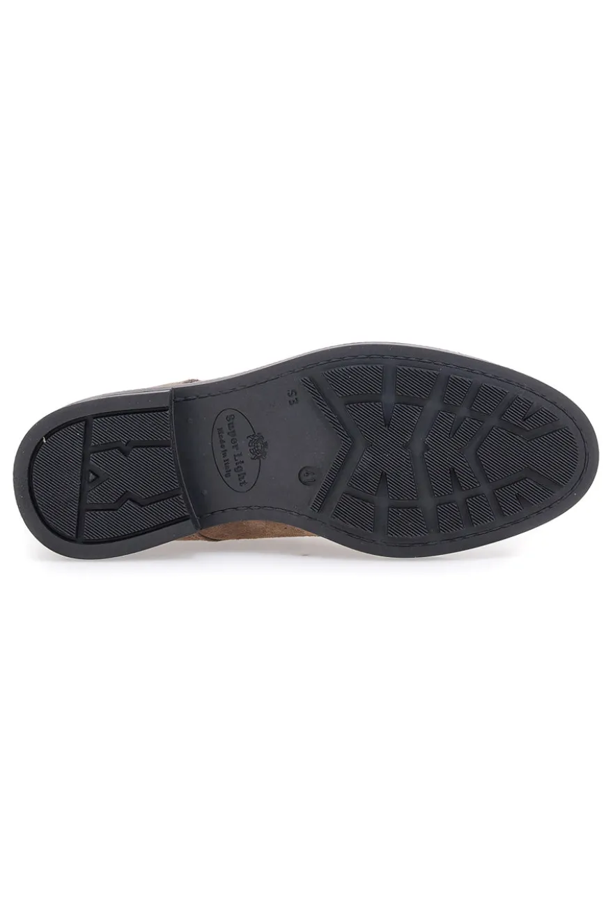 Scarpe stringate Grigio in pelle scamosciata Pittarello class 600