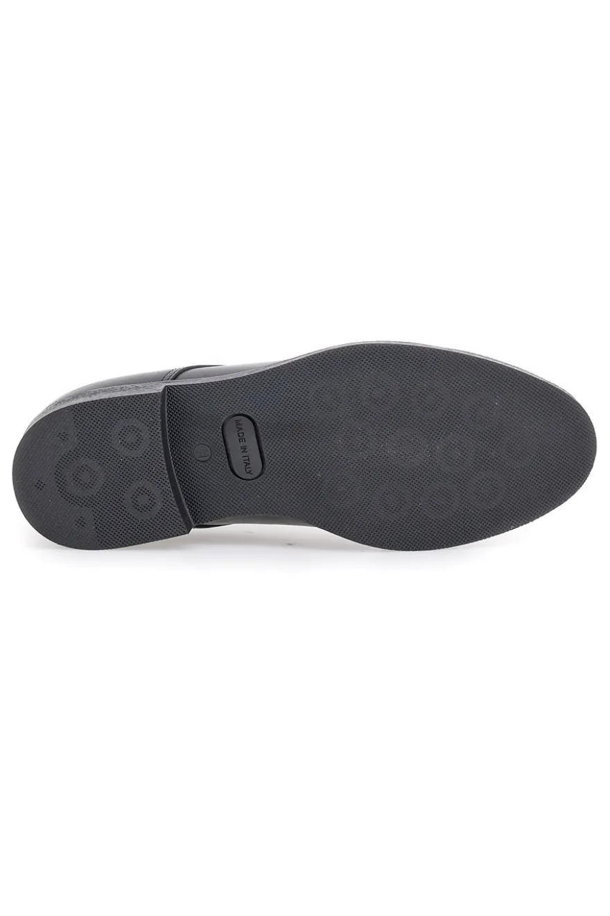 Scarpe Stringate in Pelle Nera Pittarello 0728
