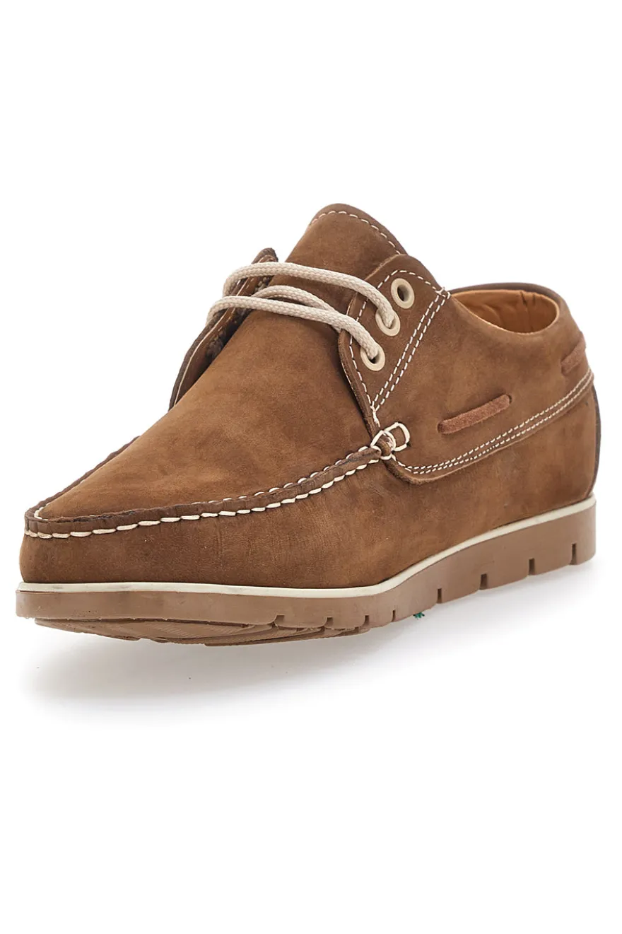 Scarpe Stringate In Vera Pelle Marroni Claremorris 9