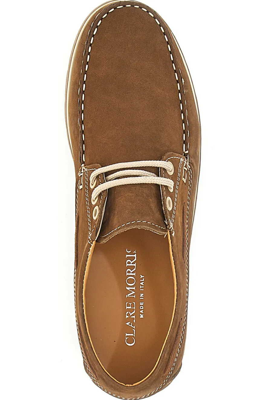 Scarpe Stringate In Vera Pelle Marroni Claremorris 9