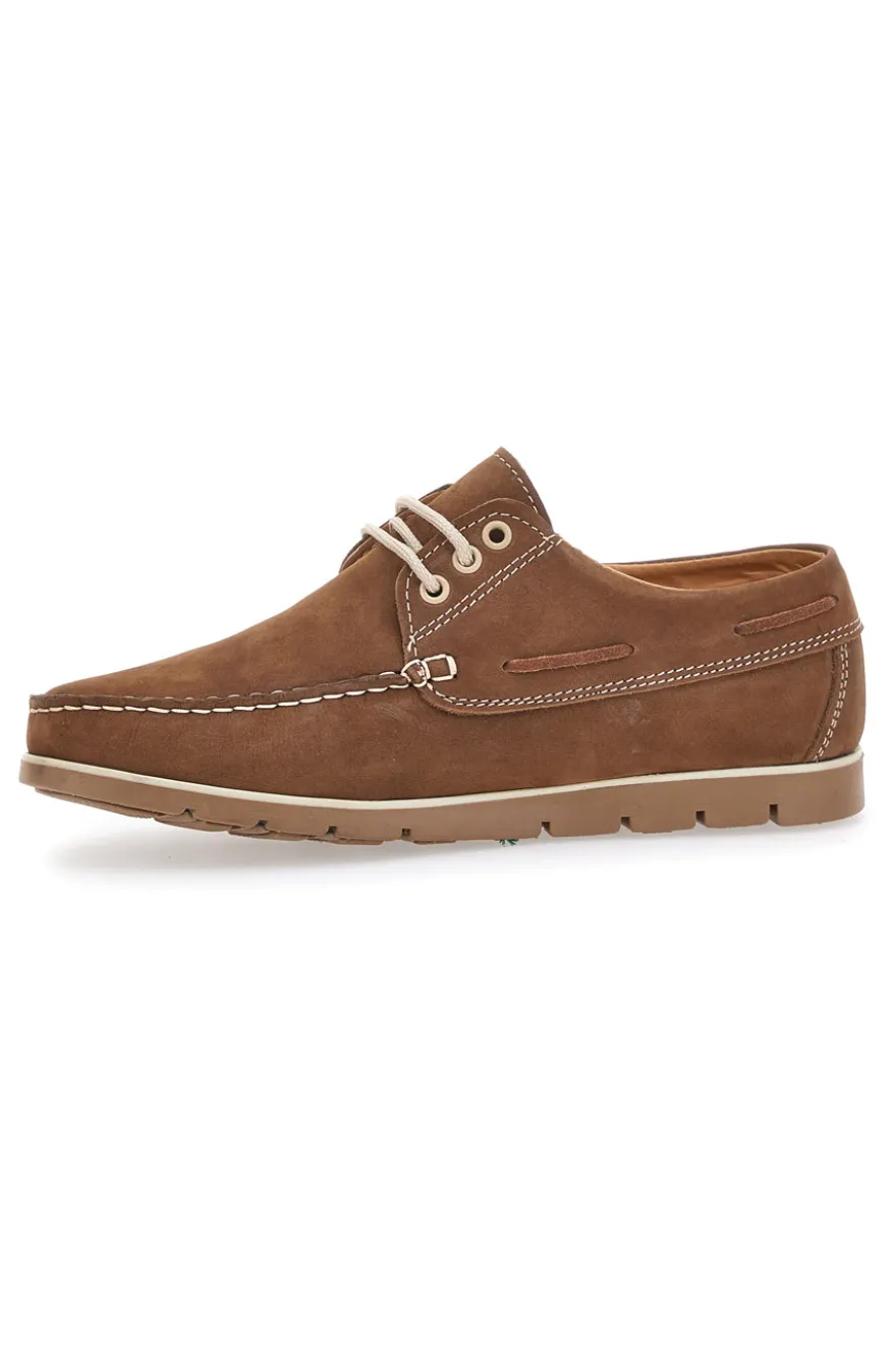 Scarpe Stringate In Vera Pelle Marroni Claremorris 9