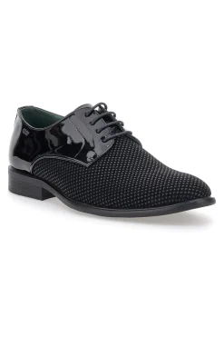 Scarpe Stringate in Vernice Nere GMV 119