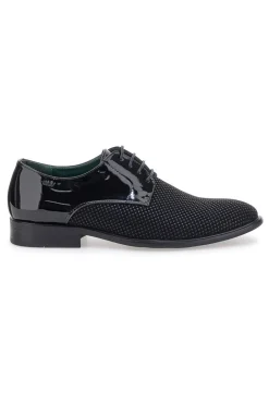 Scarpe Stringate in Vernice Nere GMV 119