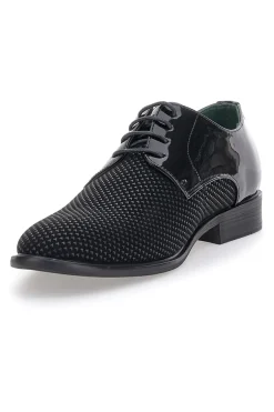 Scarpe Stringate in Vernice Nere GMV 119