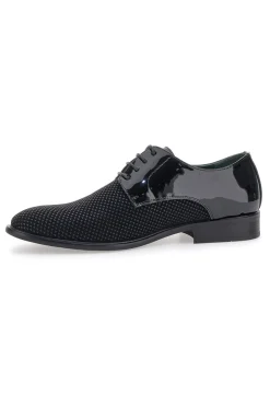 Scarpe Stringate in Vernice Nere GMV 119