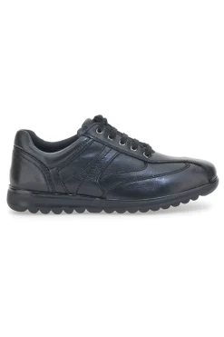 Scarpe Stringate Longford 460 Nere Vera Pelle