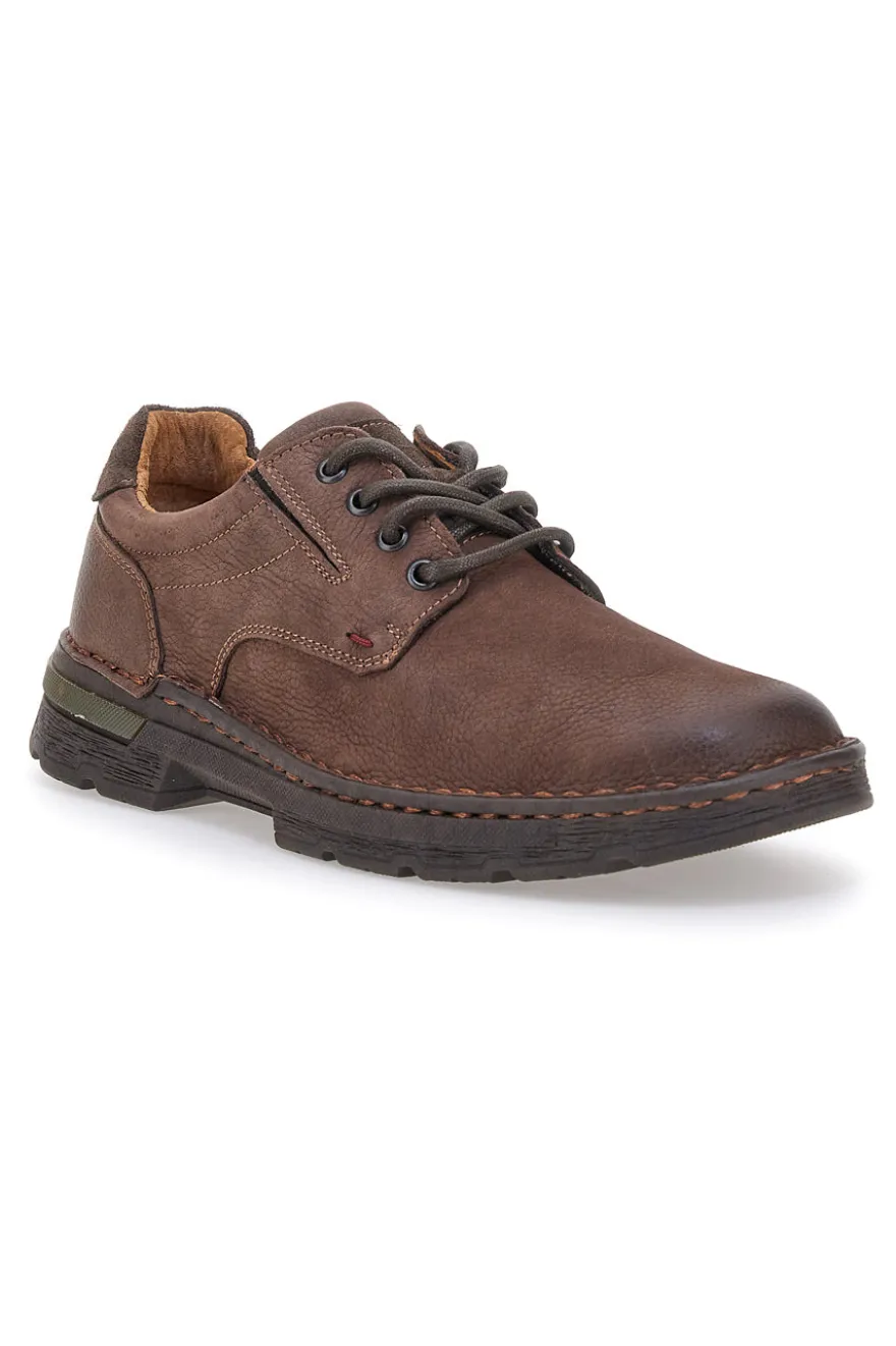 Scarpe Stringate Marrone in Vera pelle PITTARELLO ECO 900002