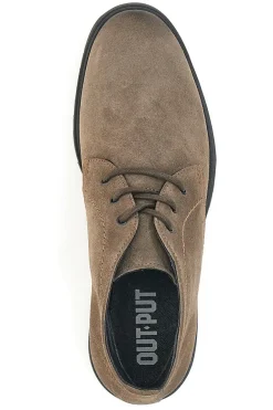 Scarpe Stringate Marroni Output 73053