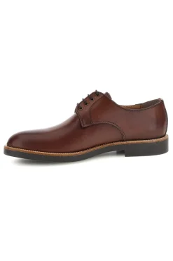 Scarpe stringate marroni in vera pelle Pittarello 600