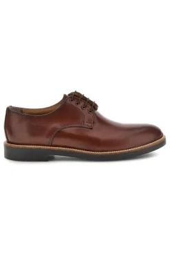 Scarpe stringate marroni in vera pelle Pittarello 600