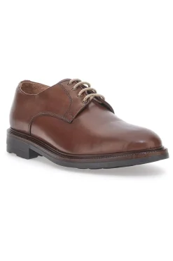 Scarpe Stringate Marroni In Pelle Pittarello 6525