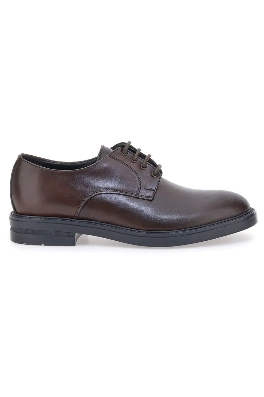 Scarpe Stringate Marroni Longford 500