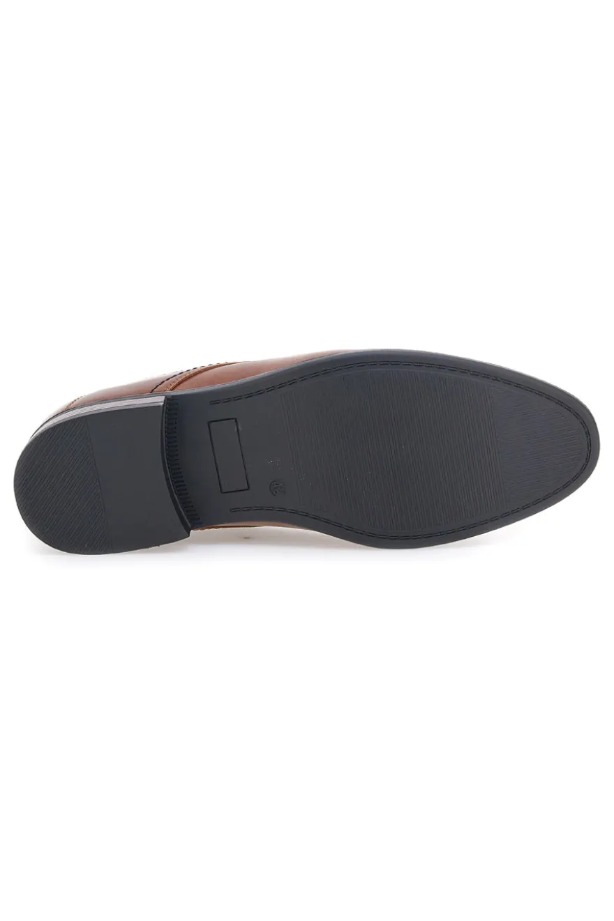 Scarpe stringate marroni eleganti Longford 6Y976715
