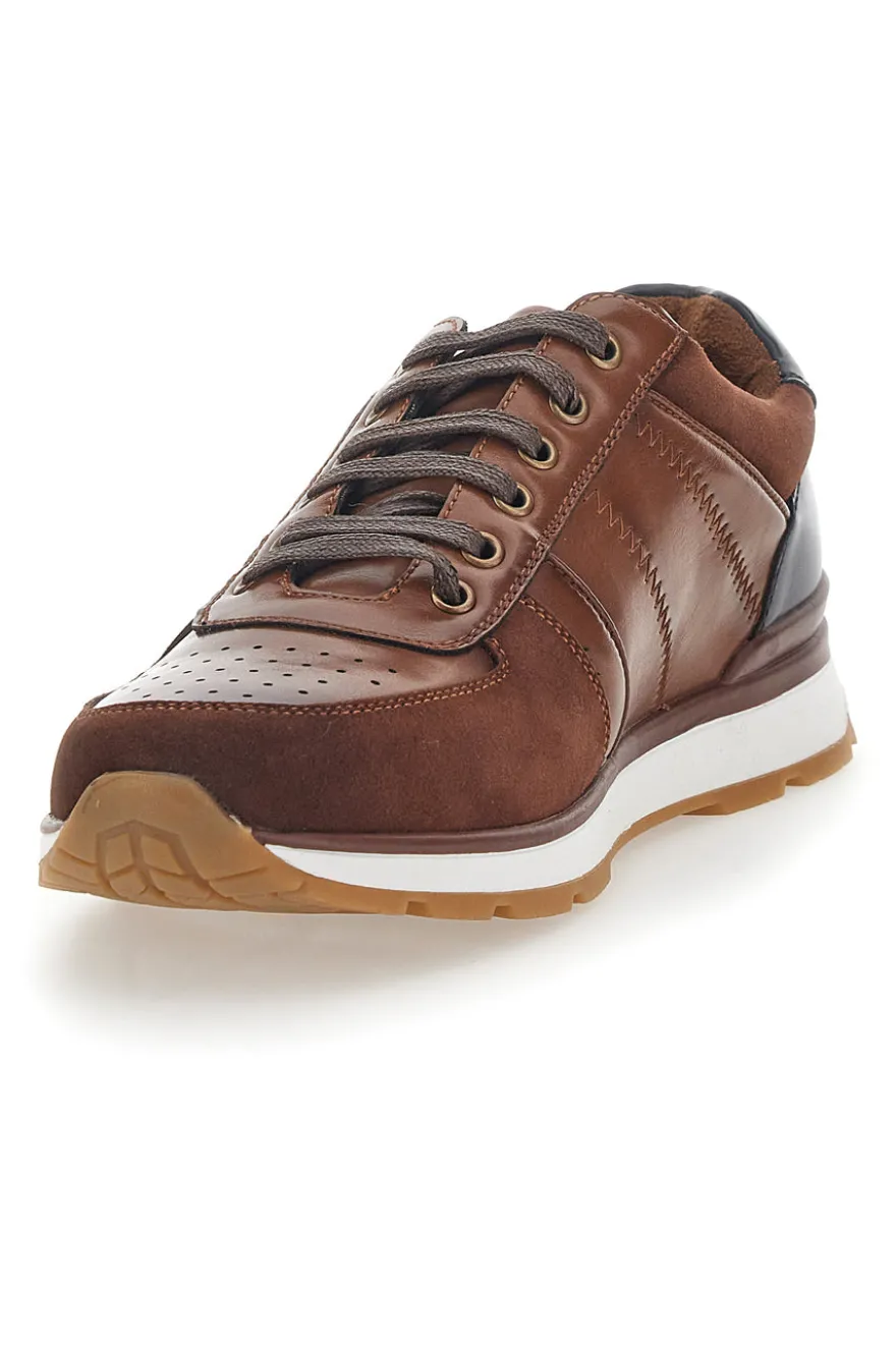Scarpe Stringate Marroni da Uomo Johes Land 225754