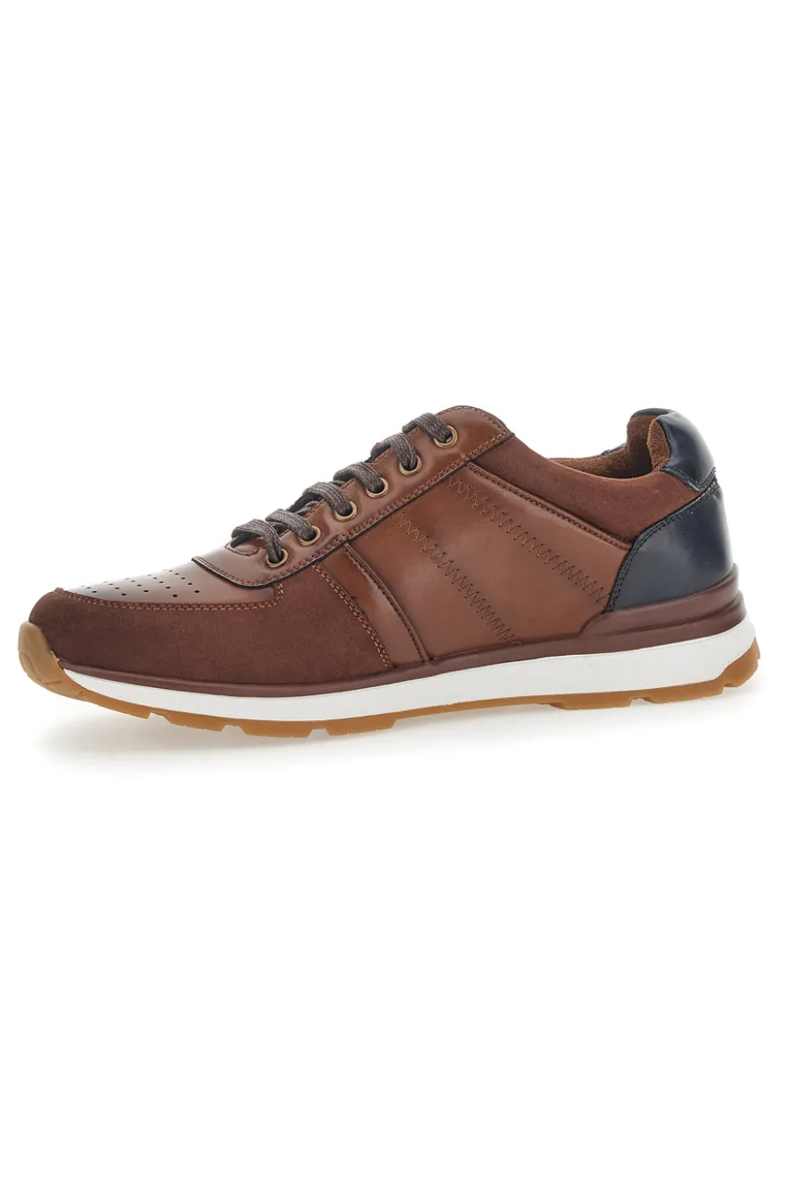 Scarpe Stringate Marroni da Uomo Johes Land 225754