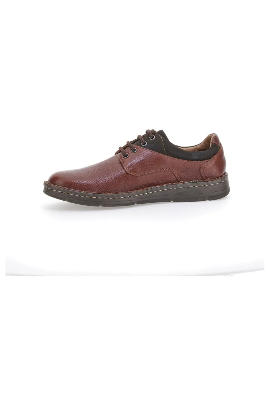 Scarpe Stringate Marroni e Nere in Vera Pelle ALTEMBERG 24120