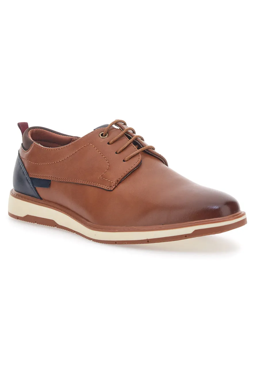 Scarpe Stringate Marroni con Lacci Sevenoaks 93349