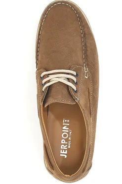 Scarpe Stringate Marroni In Vera Pelle Made in Italy Jerpoint 09
